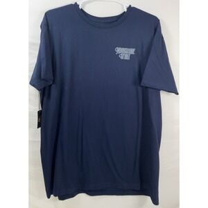 NWT Men's Brad Paisley‎ Moon Shine Spirit Eagle Lightning T-shirt Navy XXL (2XL)